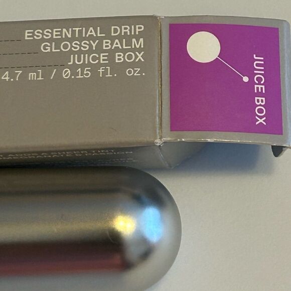 🌻 REM BEAUTY Juice Box Essential Drip Glossy Balm New FullSz - Picture 9 of 9